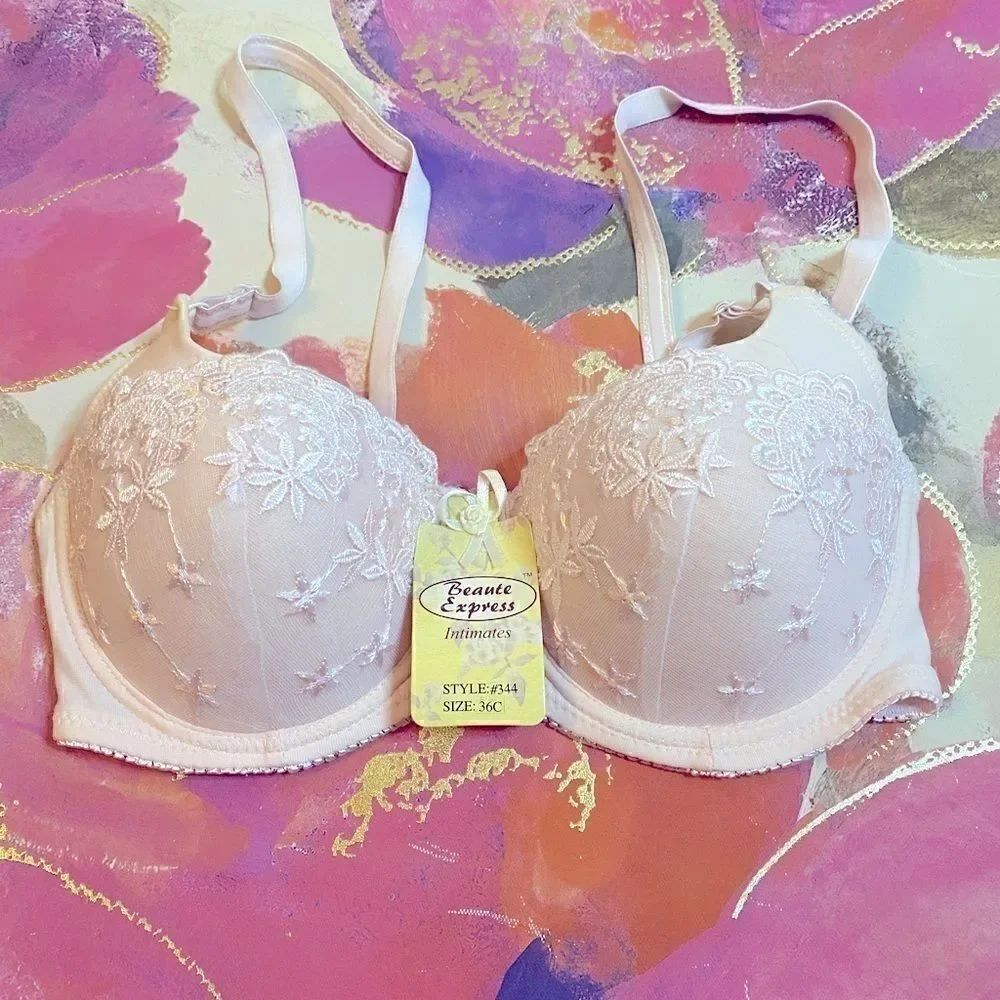 🎀Beaute express intimates sexy push up lace Bras
